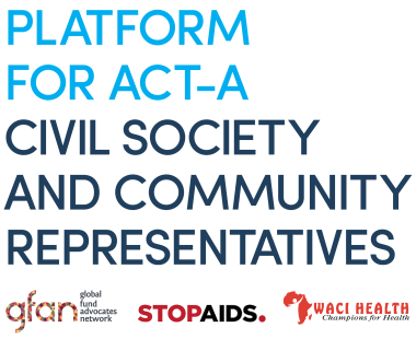 Platform for ACT-A Civil Society and Community Representatives